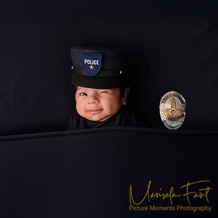 Newborn Police setup 1 of 5