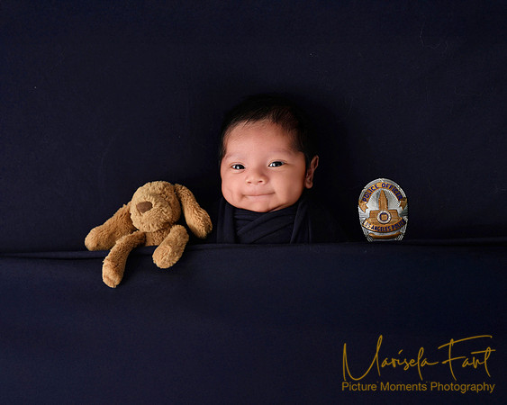 Newborn Police setup  4 of 5