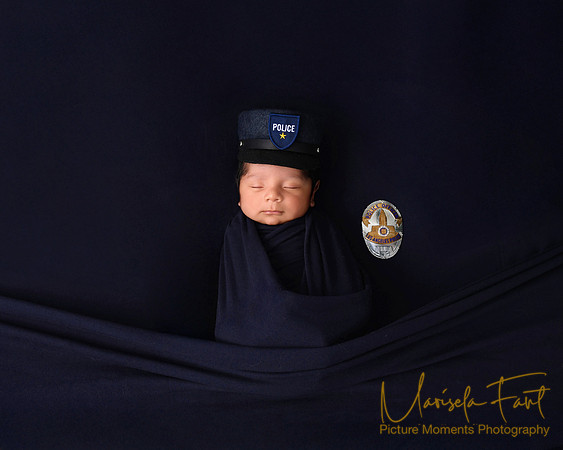 Newborn Police setup  3 of 5