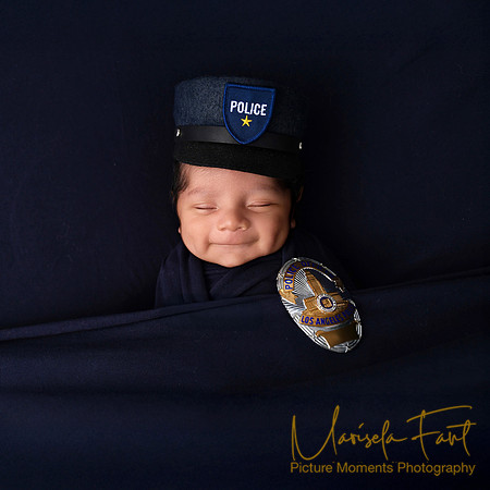 Newborn Police setup 2 of 5