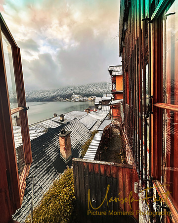 Hallstatt Window Picture Moments Photography | Marisela Fant | Wall Art and Prints