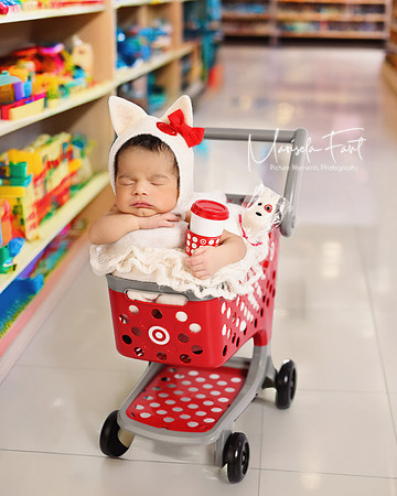 Picture Moments Photography | Marisela Fant | Digital Compositions Target Newborn setup 4