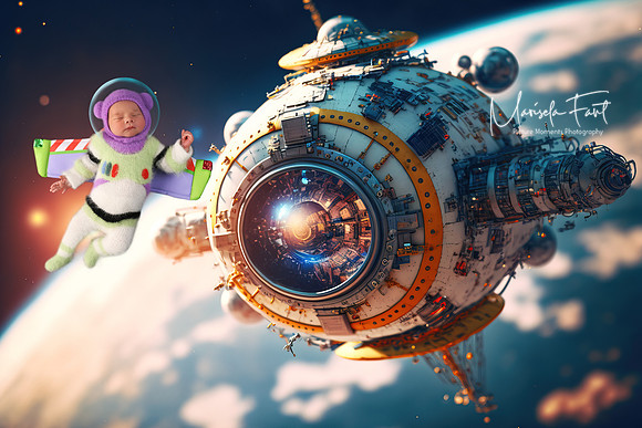 Outerspace Buzz Picture Moments Photography | Marisela Fant | Digital Compositions
