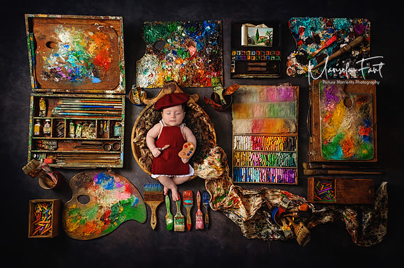 Artist Painter Digital |Picture Moments Photography | Marisela Fant | Digital Compositions