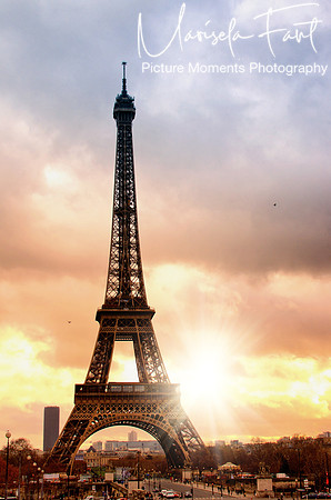 Paris Sunset Picture Moments Photography | Marisela Fant | Wall Art and Prints