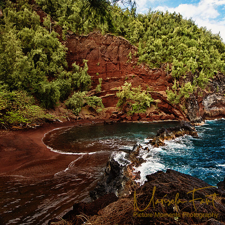 Red Beach Maui Picture Moments Photography | Marisela Fant | Wall Art and Prints