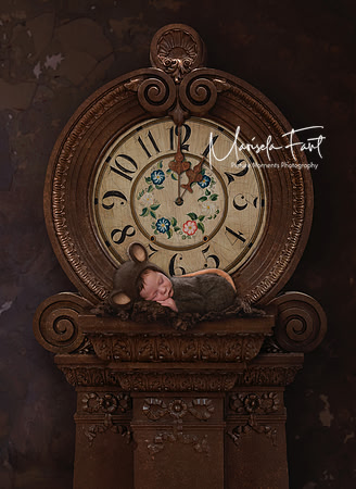 Picture Moments Photography | Marisela Fant | Digital Compositions The mouse went up the clock