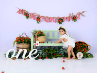 1st Bday Strawberry theme