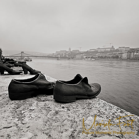 Budapest all the shoes on river Picture Moments Photography | Marisela Fant | Wall Art and Prints